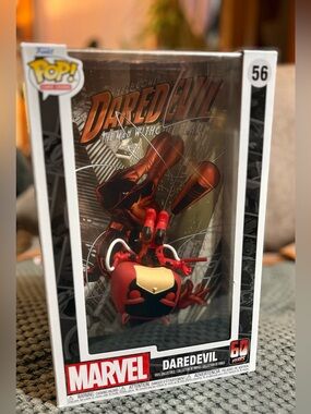 Marvel Daredevil 60 Years Comic Cover Funko Pop, Hard Shell Casing